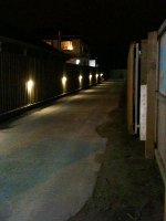 property: Lights along driveway from entrance on Shirley Road